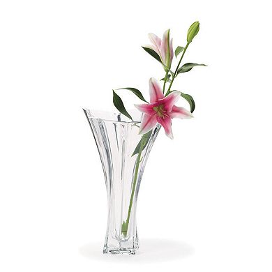 Mikasa Florale Crystal Vase