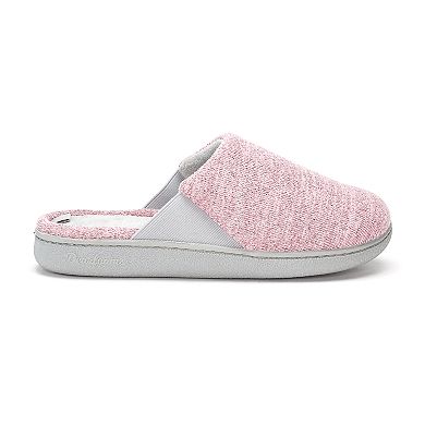 Dearfoams Women's Memory Foam Scuff Slippers