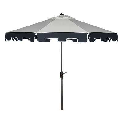 9 foot patio umbrella near me Ayge FT Outdoor Table Umbrella Fiberglass Frame Beige Stay Cool and Comfortable Outdoors All Season LongUpgrade your patio Sonkuki 9 ft. Solar Lighted