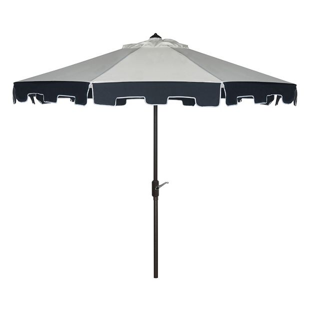 city furniture patio umbrella Safavieh UV Resistant City Fashion 9Ft Auto Tilt Umbrella