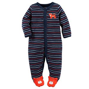 Baby Boy Carter's Animal Terry Sleep & Play