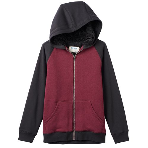 urban pipeline sherpa lined hoodie