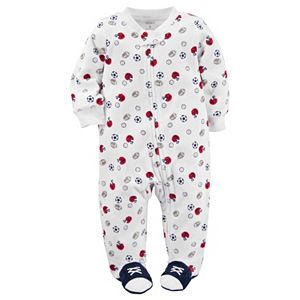 Baby Boy Carter's Print Terry Sleep & Play