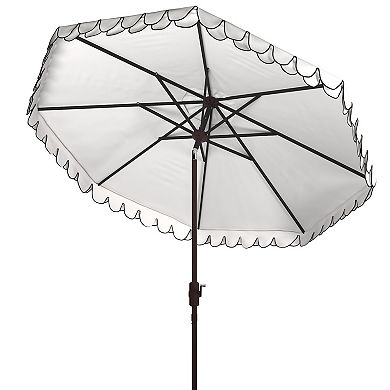Safavieh Elegant Valance Auto Tilt Umbrella