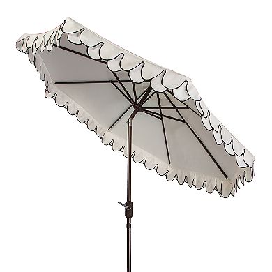 Safavieh Elegant Valance Auto Tilt Umbrella