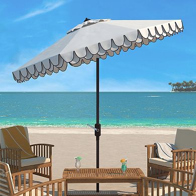 Safavieh Elegant Valance Auto Tilt Umbrella