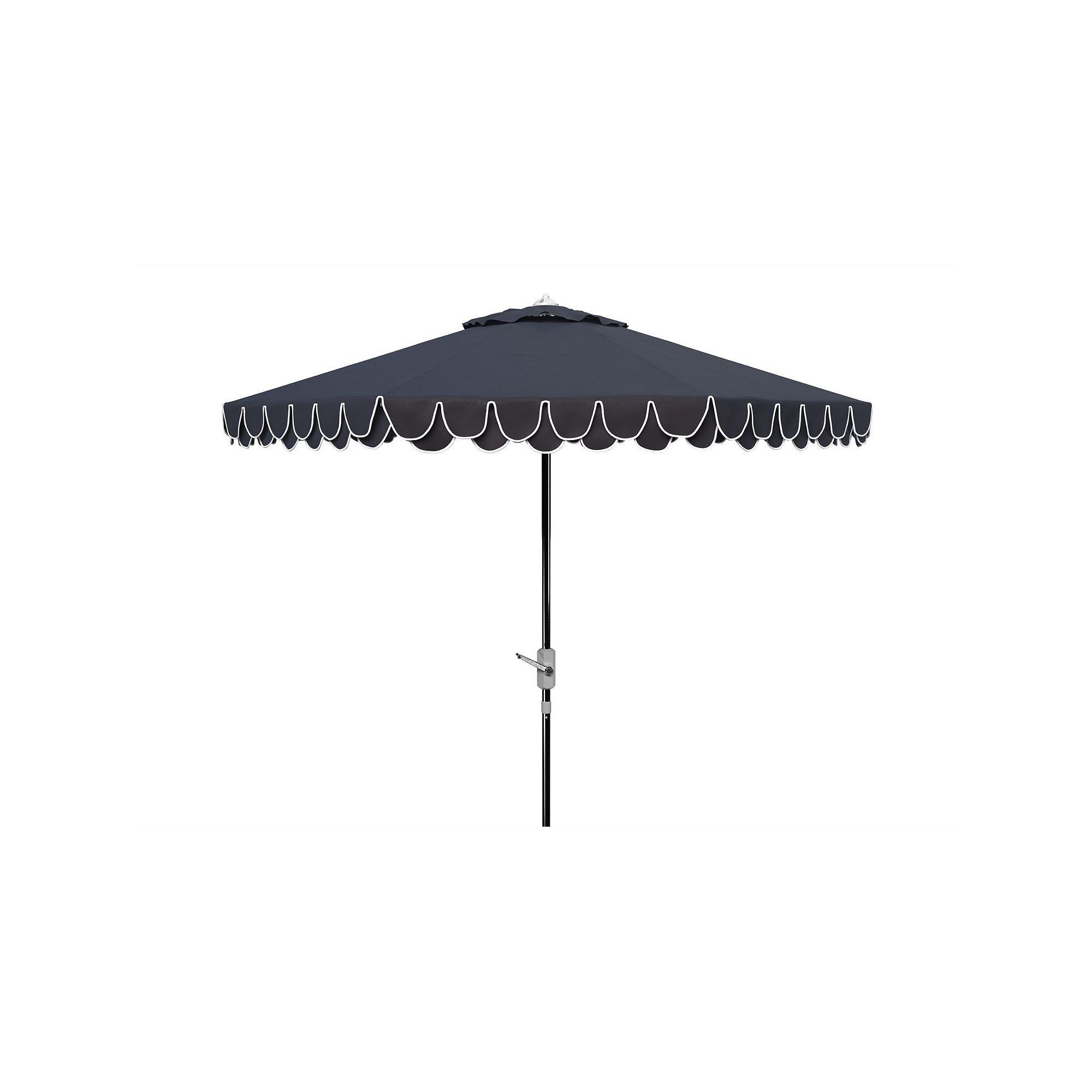 Safavieh Elegant Valance 9-ft. Outdoor Patio Umbrella, Blue