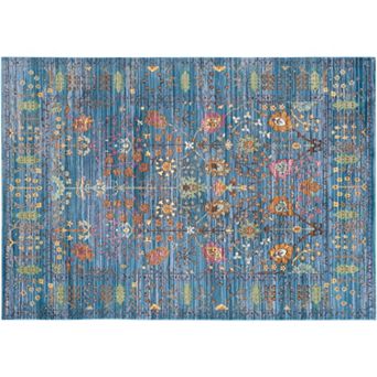 Safavieh Valencia Wilhemina Framed Floral Rug