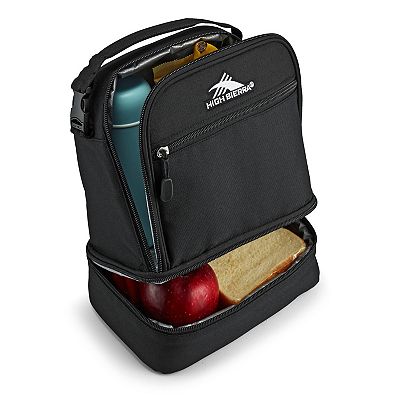 High sierra stacked compartment lunch bag sale