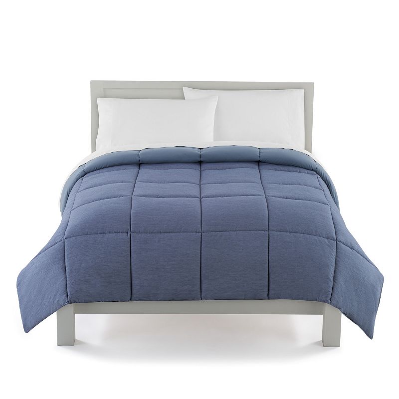 The Big One Down-Alternative Reversible Comforter, Blue, Full/Queen