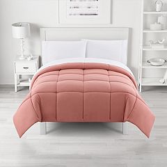 Laura Ashley Pink Velvet Reversible Comforter Set & Reviews