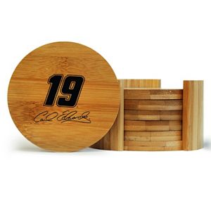 Carl Edwards 6-Piece Bamboo Coaster Set