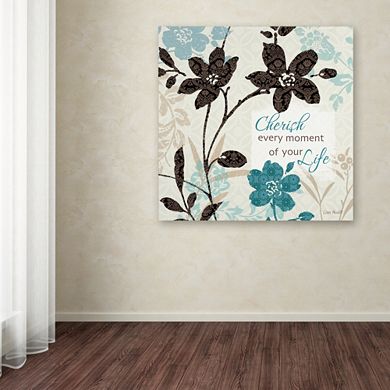 Trademark Fine Art Botanical Touch Quote I Canvas Wall Art