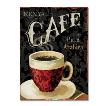 Trademark Fine Art Today's Coffee I Canvas Wall Art