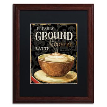 Trademark Fine Art Today's Coffee II Matted Framed Wall Art