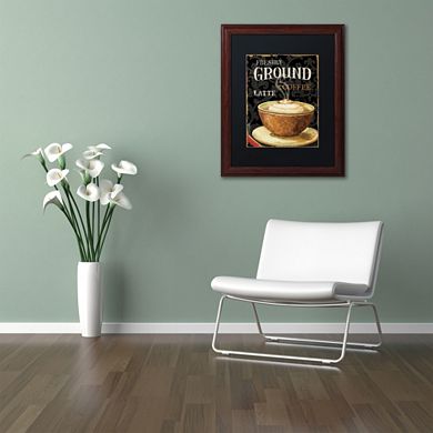 Trademark Fine Art Today's Coffee II Matted Framed Wall Art