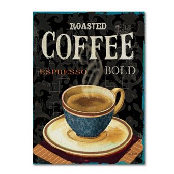 Trademark Fine Art Today's Coffee IV Canvas Wall Art