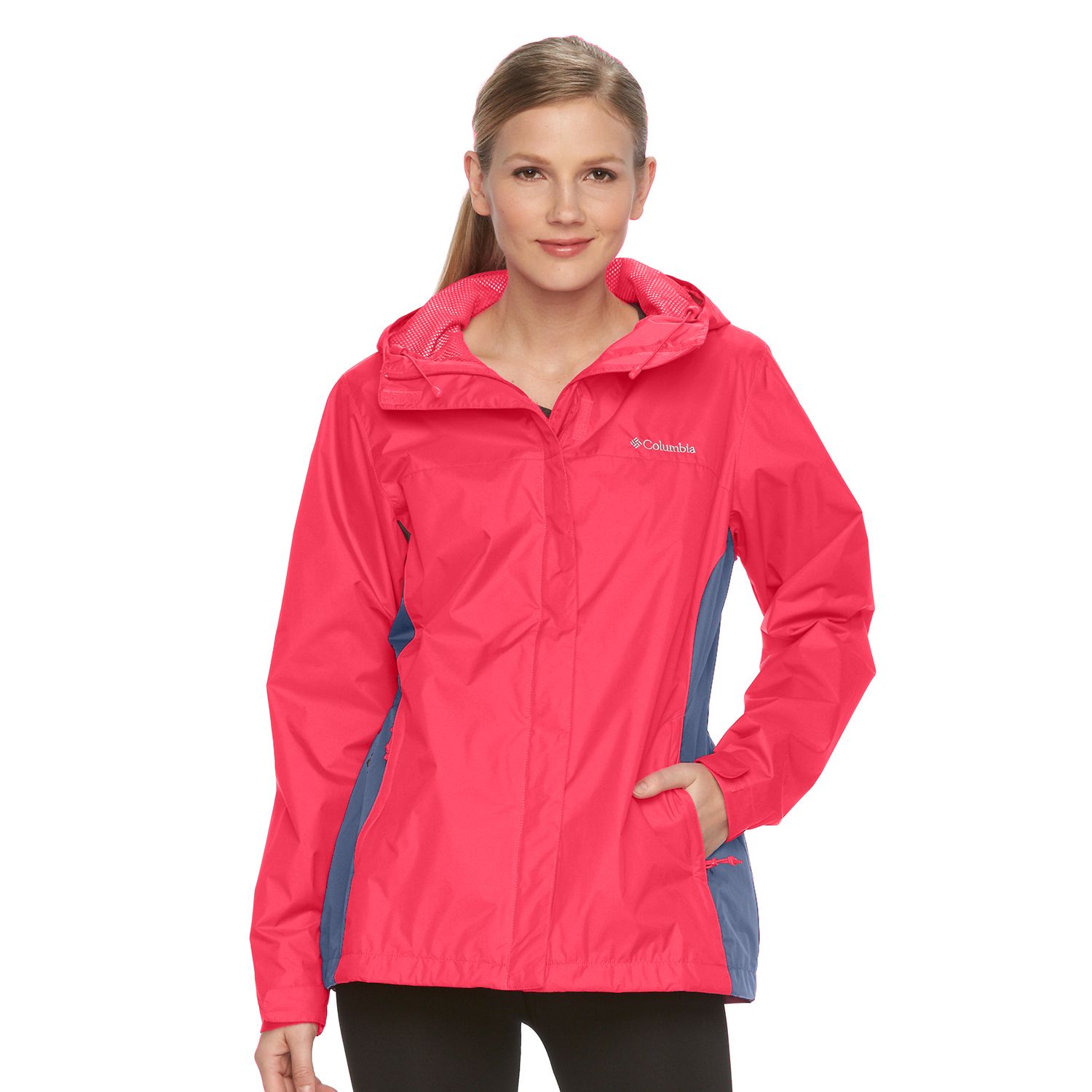 kohls women's columbia rain jacket