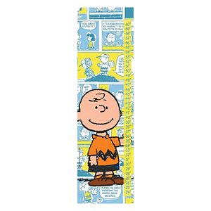 Peanuts Charlie Brown Comics Canvas Growth Chart by Marmont Hill