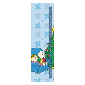 Peanuts Charlie Reads to Sally Canvas Growth Chart by Marmont Hill