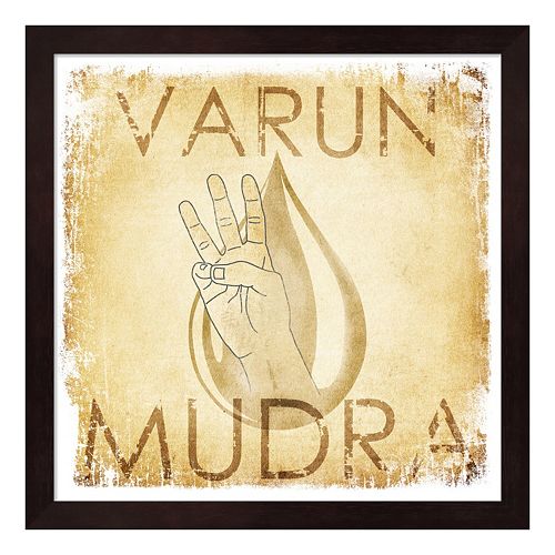 Metaverse Art Varun Mudra Water Framed Wall Art