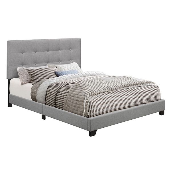 Amazon's choice for upholstered bed set. pulaski glacier upholstered bed set