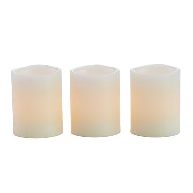 Matchless Candle Co. LED Basics Vanilla Honey Flameless Votive Candle 3-piece Set