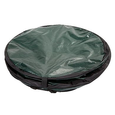 Wakeman Outdoors 33-Gallon Pop-Up Camp Garbage Can 