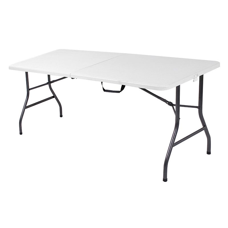 Cosco 6-ft. Center Folding Table, White