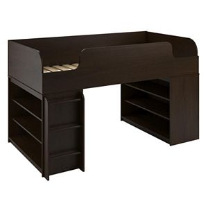 Cosco Elements 2-Bookshelf Loft Bed