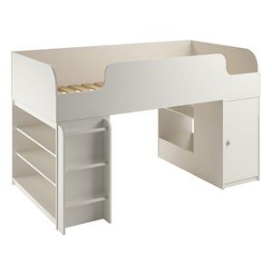 Cosco Elements Bookshelf & Toy Box Loft Bed