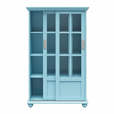 Altra Aaron Lane Sliding Door Bookcase