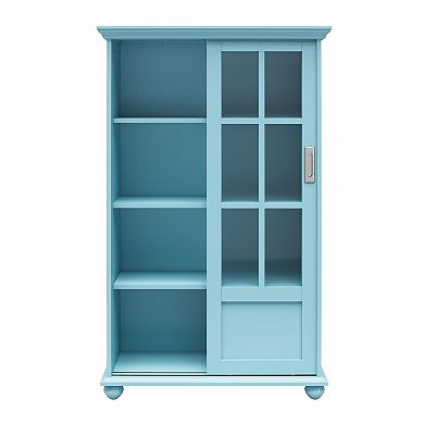 Altra Aaron Lane Sliding Door Bookcase