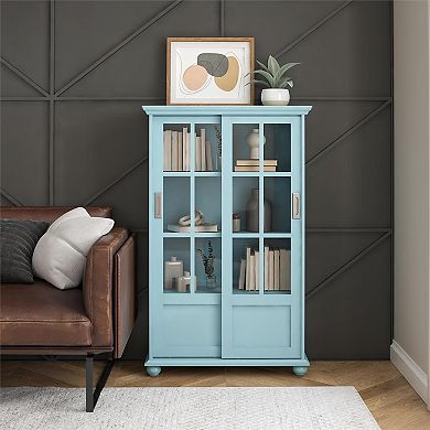 Altra Aaron Lane Sliding Door Bookcase