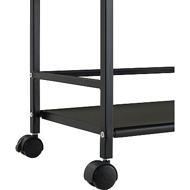 Altra Marshall Metal Rolling Utility Cart