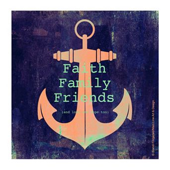 Thirstystone Occasions 4 pc "Faith, Family, Friends" Coaster Set