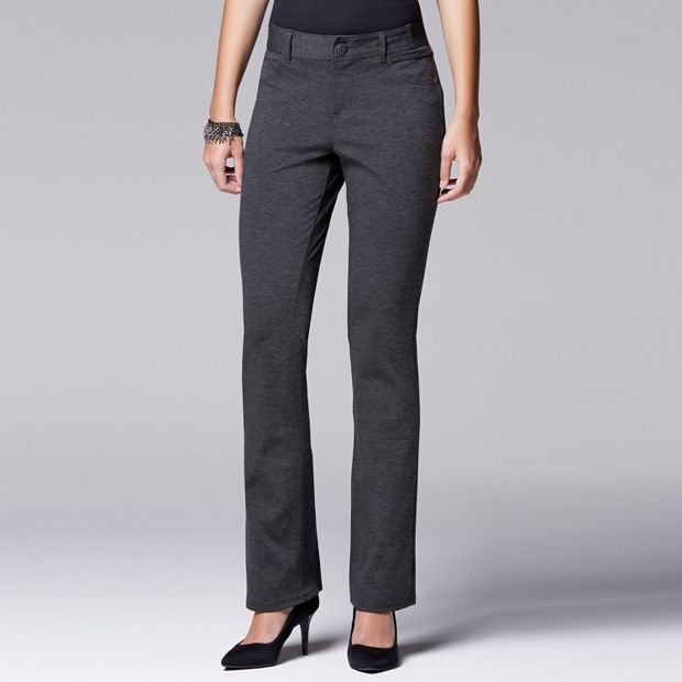 Simply Vera Vera Wang Pants Gray Size XL - $12 - From Heather