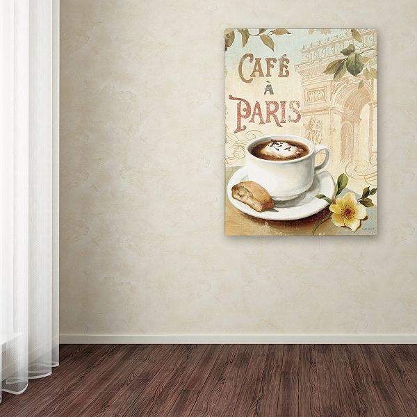 Trademark Fine Art Cafe in Europe I Canvas Wall Art