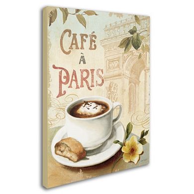 Trademark Fine Art Cafe in Europe I Canvas Wall Art