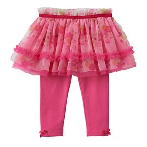 Baby Girl Baby Starters Floral Tutu Leggings
