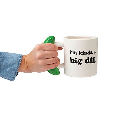 BigMouth Inc. "i'm kinda a big dill" mug