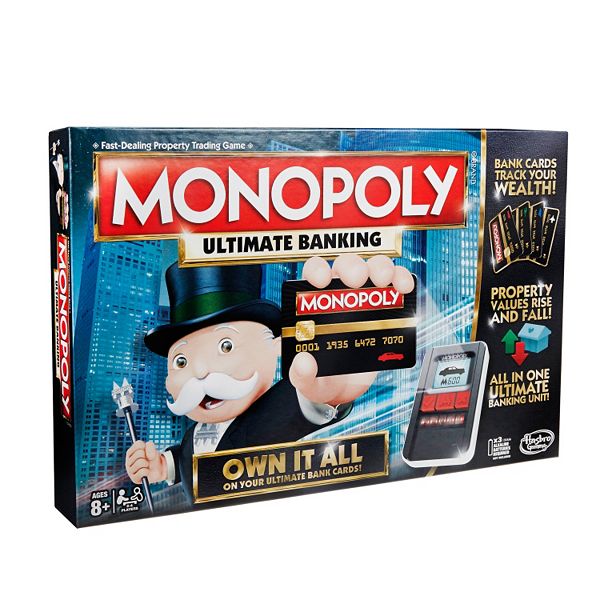 ciffer fersken Isbjørn Monopoly Game: Ultimate Banking Edition by Hasbro
