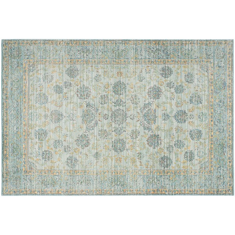 Safavieh Valencia Antonia Framed Floral Rug, Multicolor, 5X8 Ft