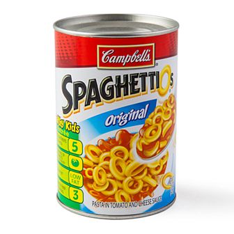 Spaghetti O's Can Safe