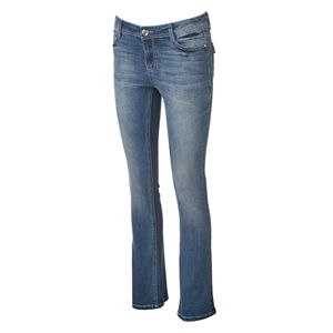 Juniors' Vanilla Star Bling Bootcut Jeans