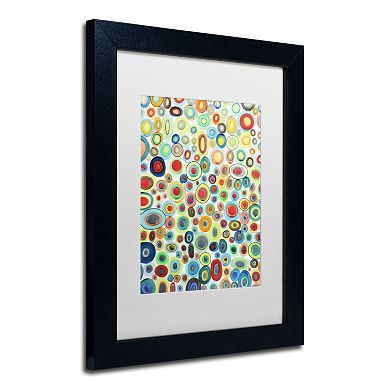 Trademark Fine Art Viva Black Framed Wall Art