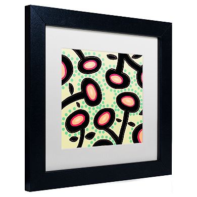 Trademark Fine Art Mon Jardin Framed Wall Art