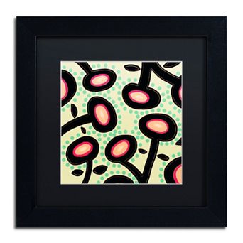 Trademark Fine Art Mon Jardin Framed Wall Art