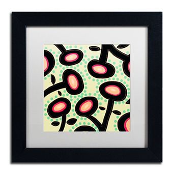 Trademark Fine Art Mon Jardin Framed Wall Art