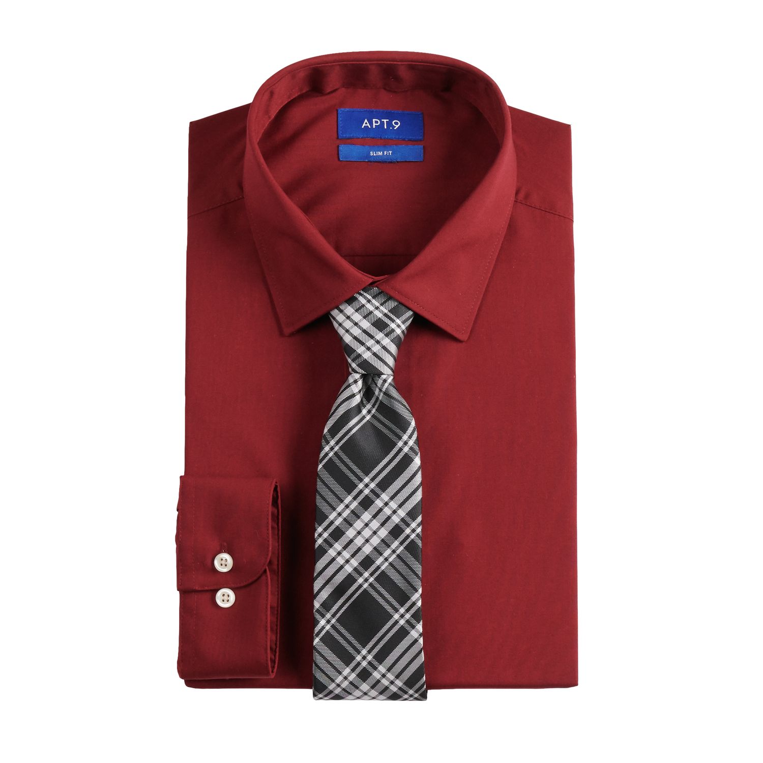 apt 9 slim fit dress shirt